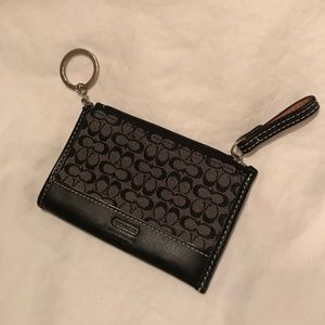 Black Coach Coin Purse